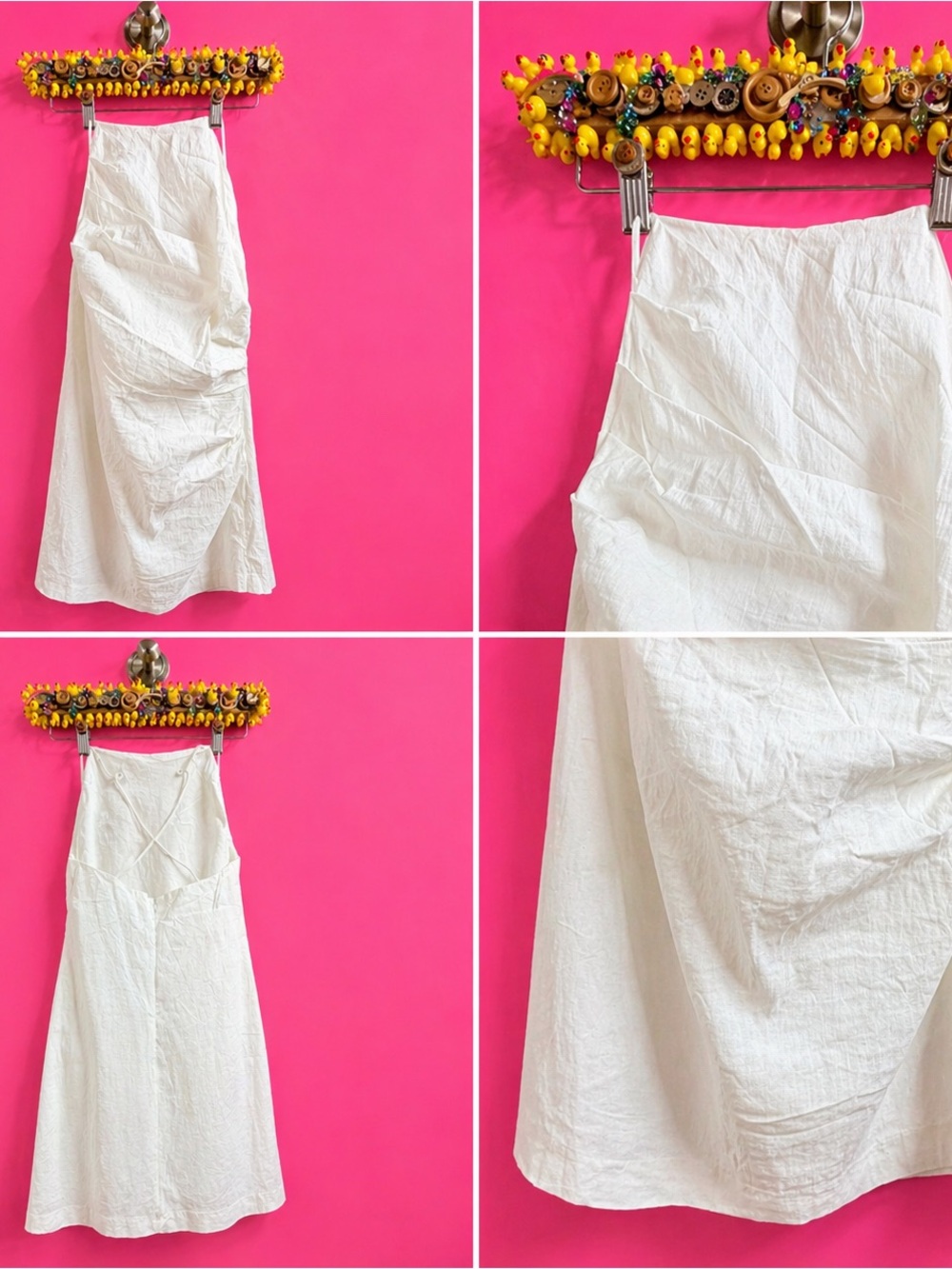 Zara White Mini Dress